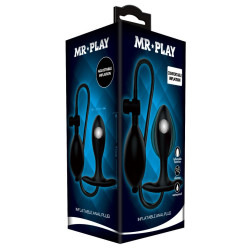 MR PLAY Plug gonflable avec bille Infass 9 x 8cm